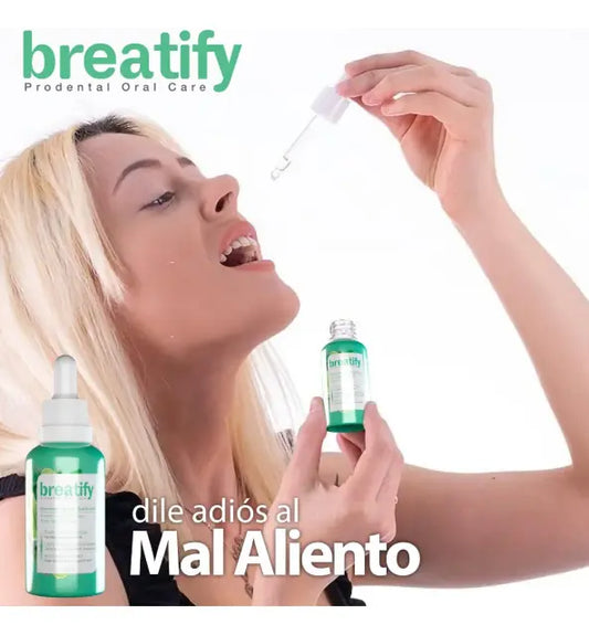 Breatify controla el mal aliento